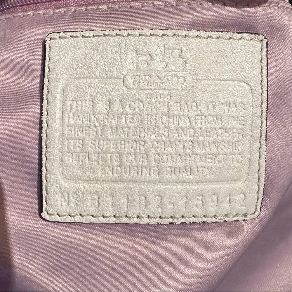 Coach Madison Sophia Gathered Leather Satchel - Picture 9 of 13